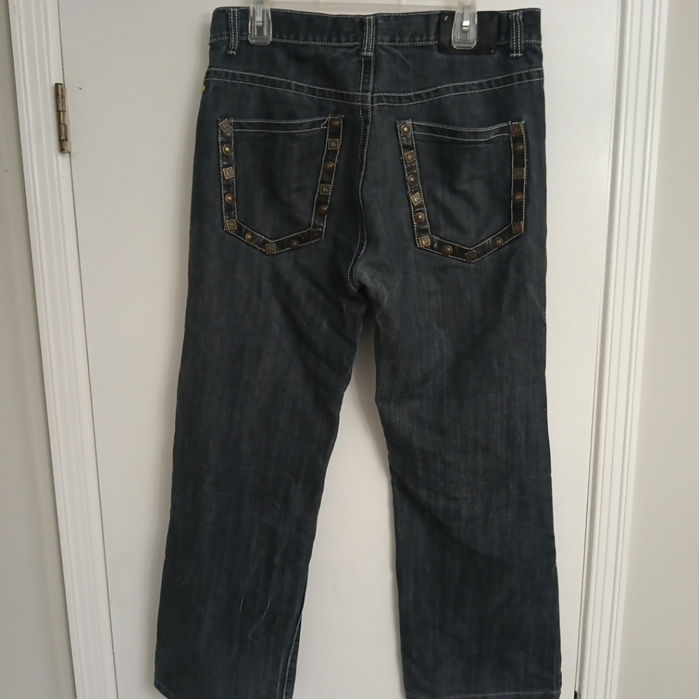 Men's Navy Blue Y2K Reward Jeans Men's Size 38x33
